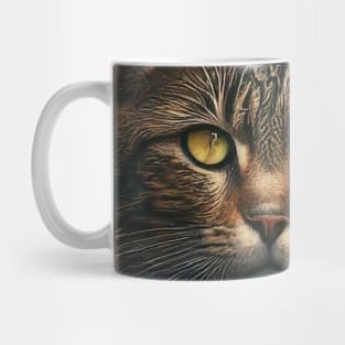 cute cat with flowers ,funny cats with flowers , cats lovers Mug